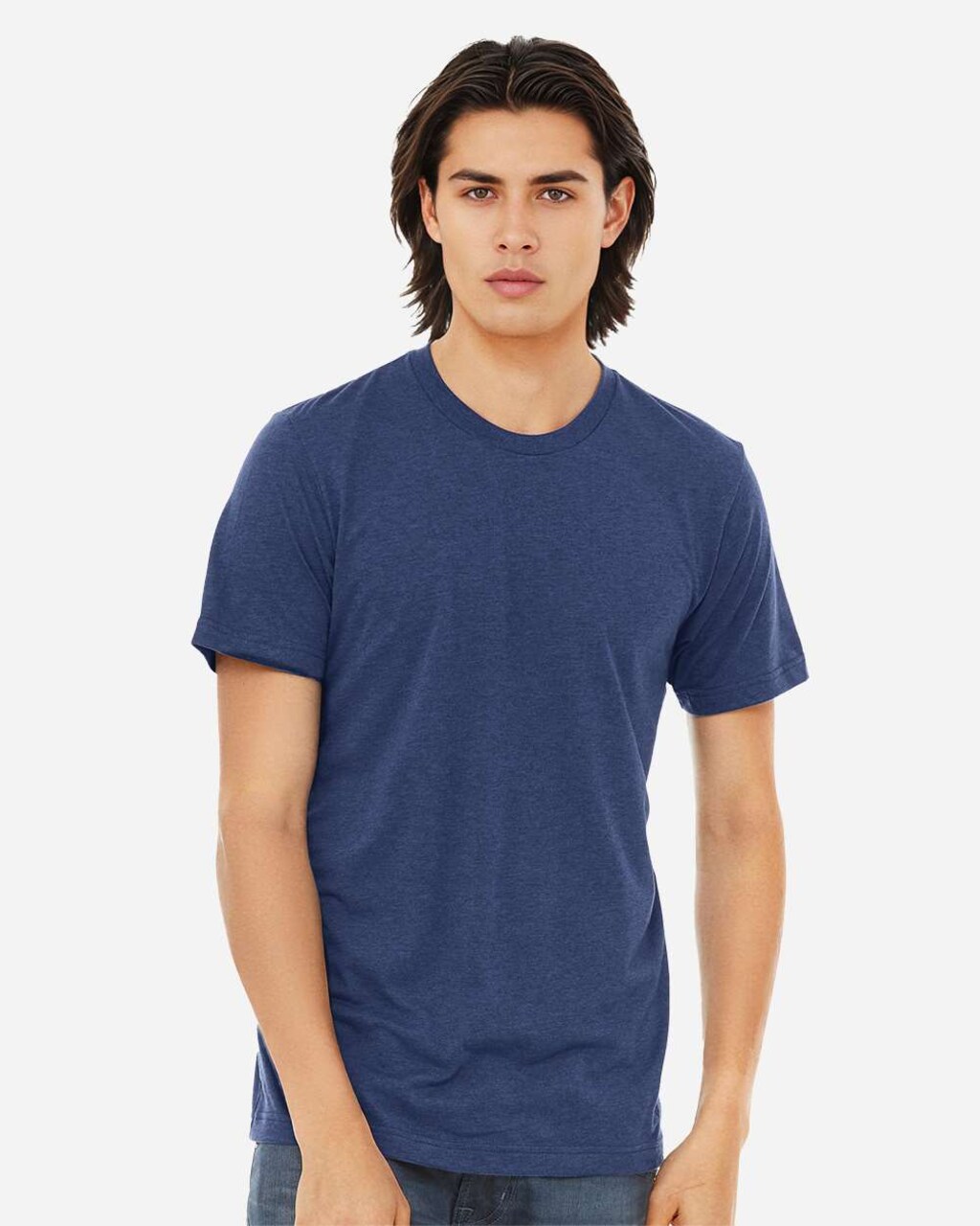 BELLA + CANVAS Unisex Airlume Triblend Short Sleeve Retail Tee – Ultra-Soft Sustainable Staple for Custom Branding